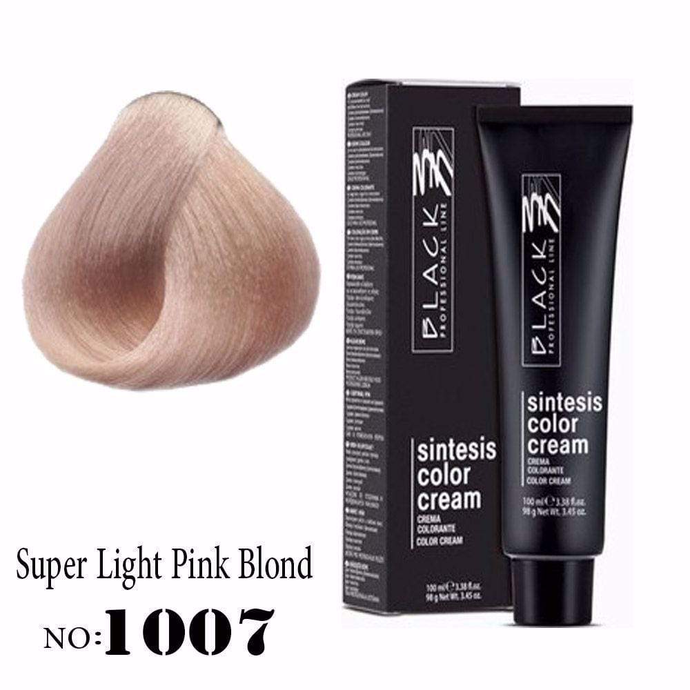 Black Sintesis Color Cream Super Light Pink Blonde 1007