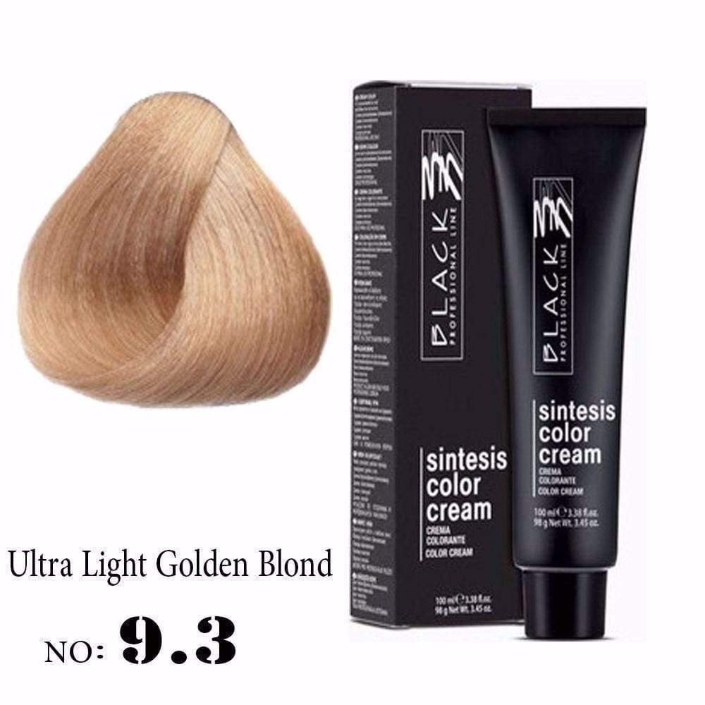 Black Sintesis Color Cream Ultra Light Golden Blond 9.3