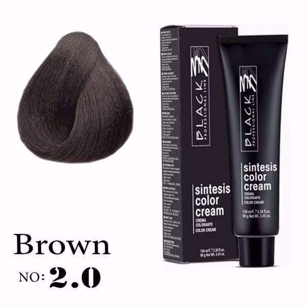 Black Sintesis Color Cream Brown 2.0