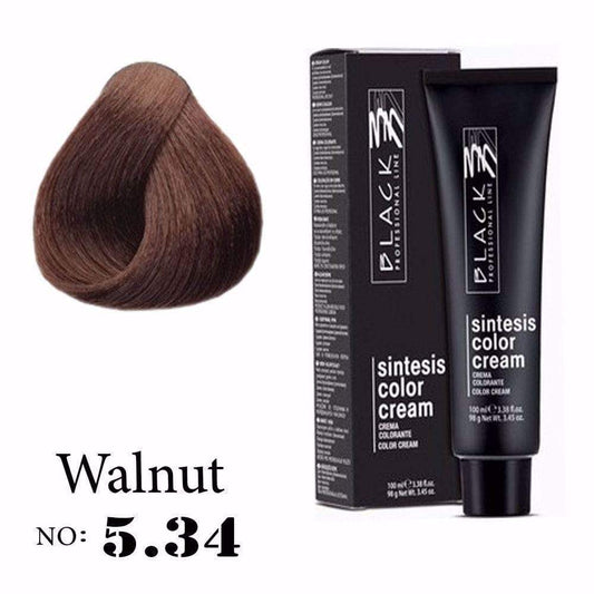 Black Sintesis Color Cream Walnut 5.34