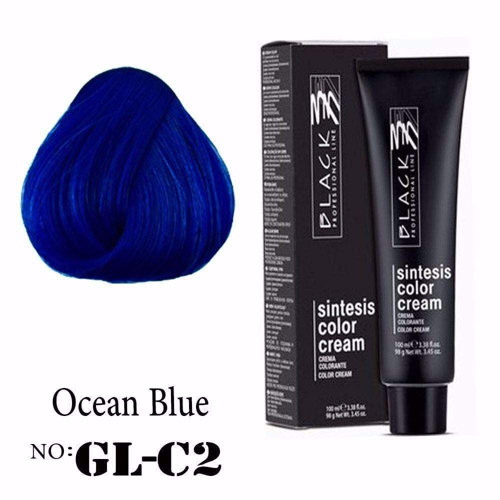 Black Sintesis Color Cream Ocean Blue GL-C2