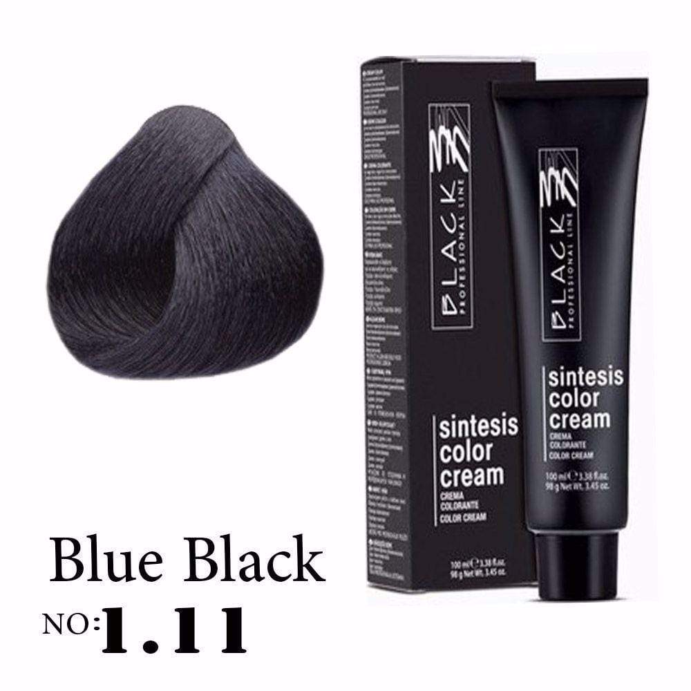 Black Sintesis Color Cream Blue Black 1.11