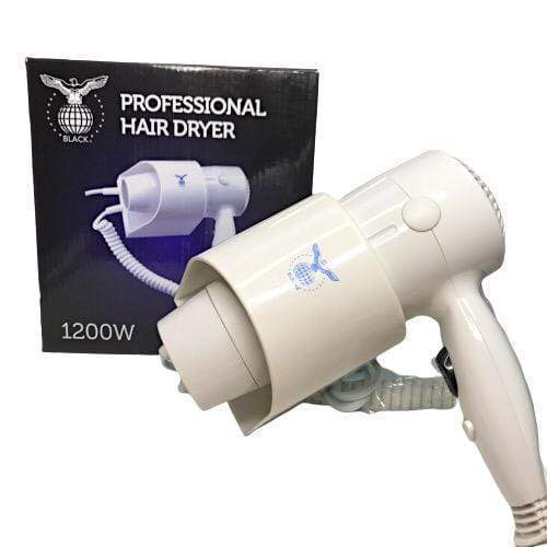 Black Professional Hair Dryer 1200w HD-7770