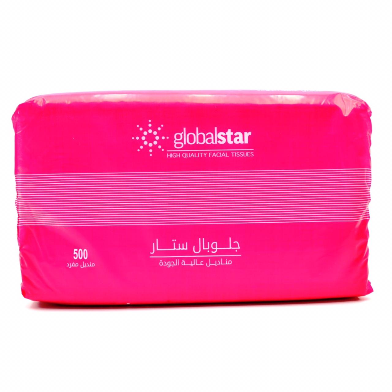 Globalstar High Quality Facial Tissue 500 sheets - 3163