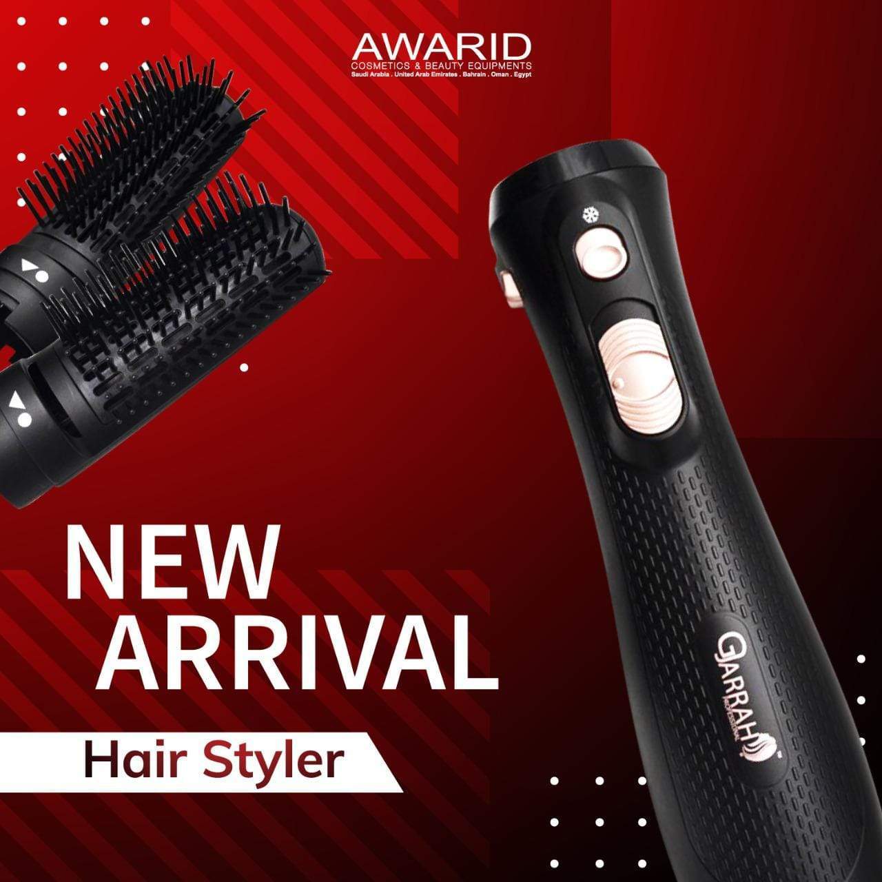 Gjarrah Professional Hair Styler HB-9000