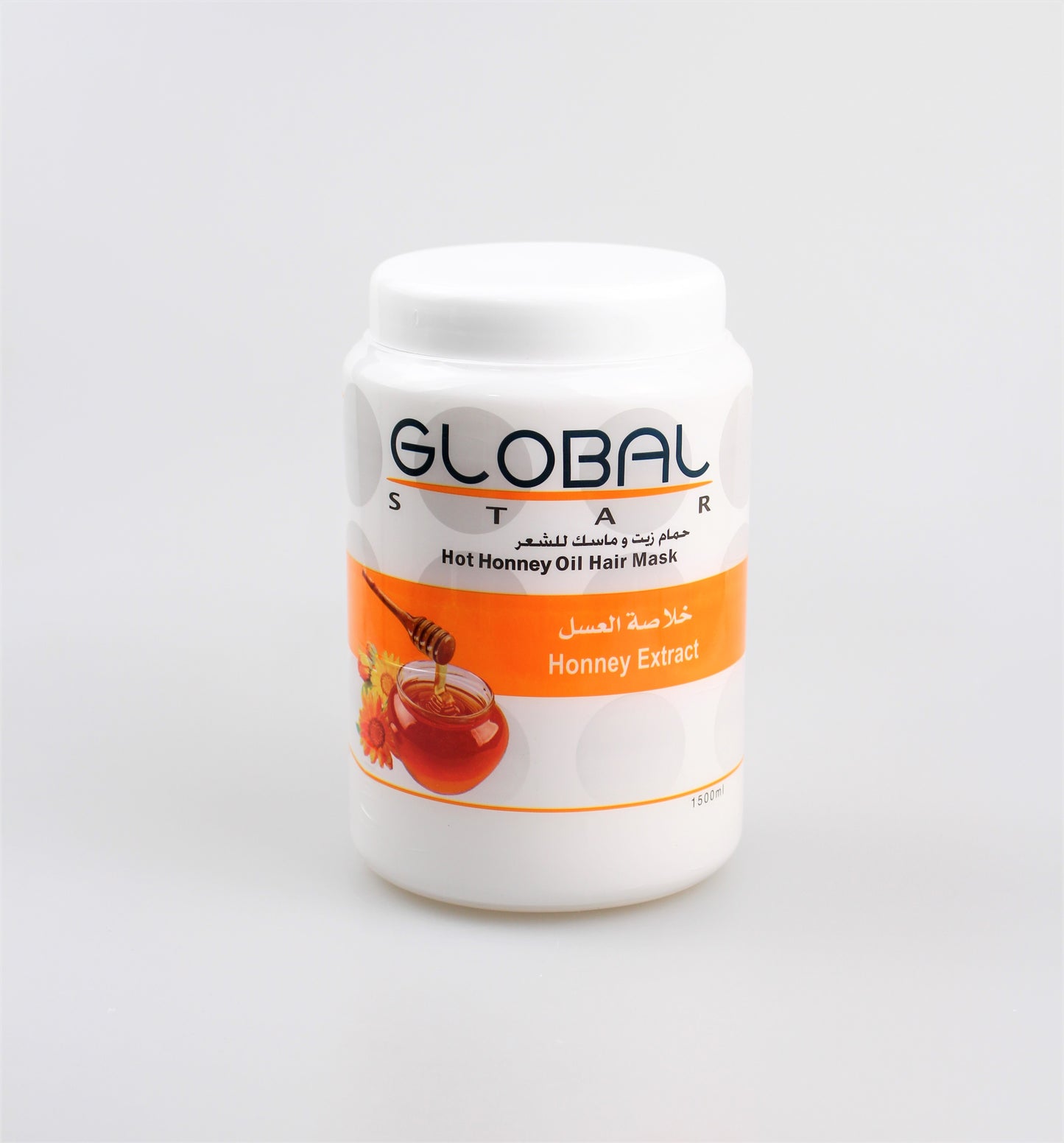 GLOBAL STAR - HOT HONNEY OIL HAIR MASK-HONNEY EXTRACT