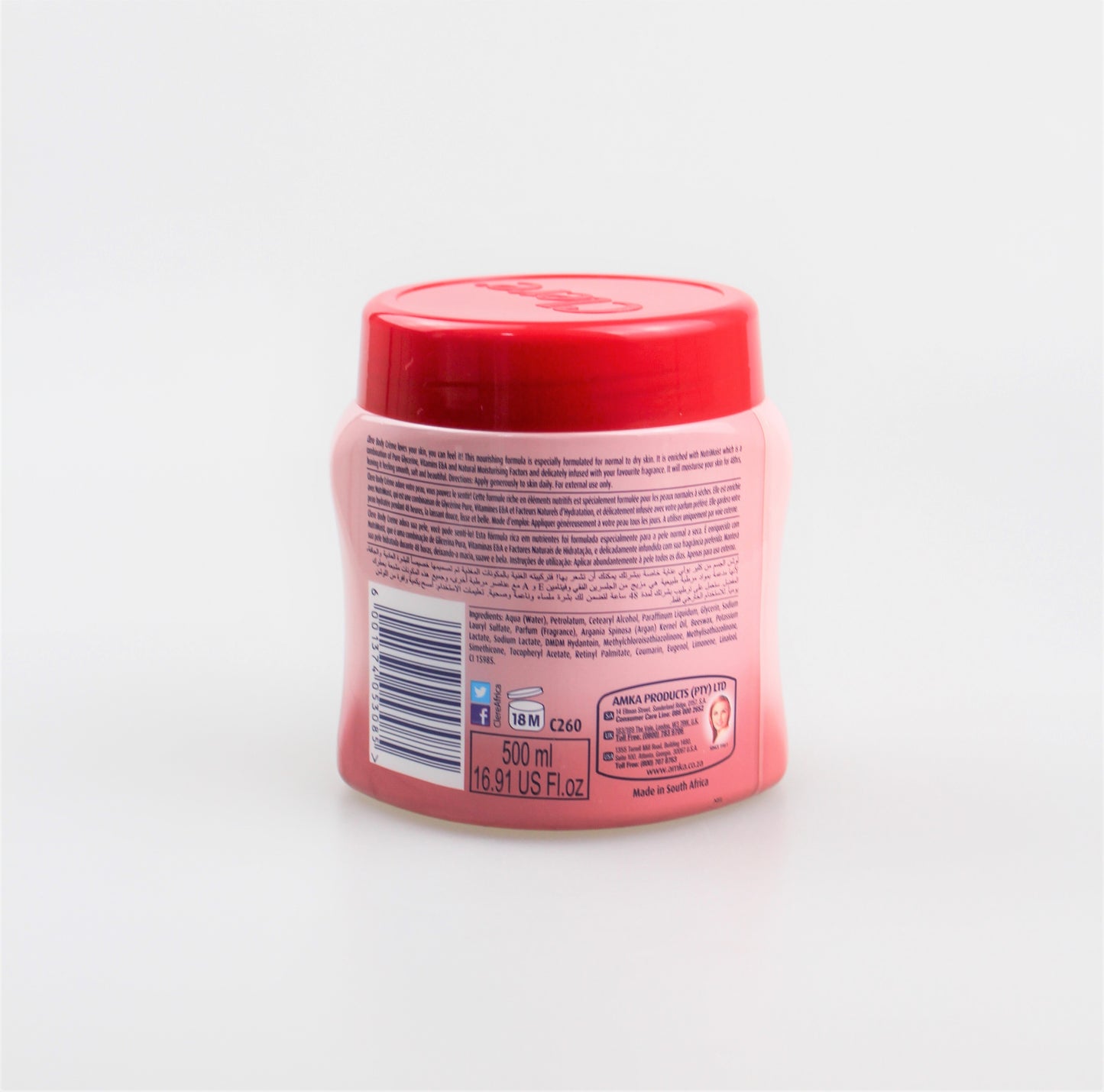 Clere Pampering Argan Butter body creme 500ml
