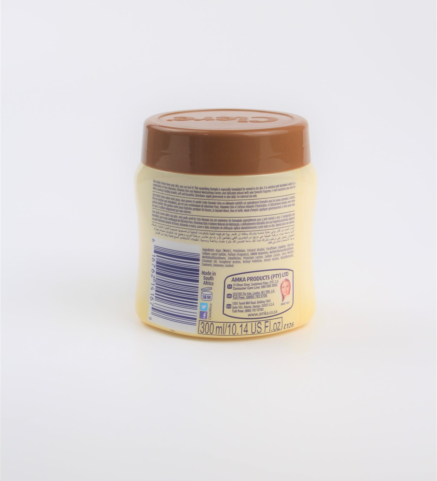 Clere Nourishing Tropical Coconut body crème 500ml
