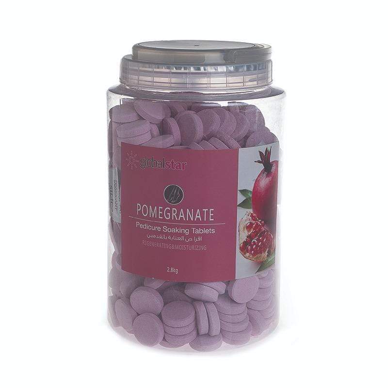 Globalstar Pedicure Soaking Tablets Pomegranate 2800g