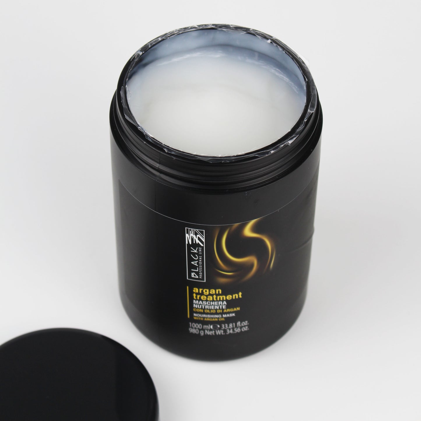 Black Professional - Nourishing Hair Mask With Argan Oil Argan Treatment 1000ml