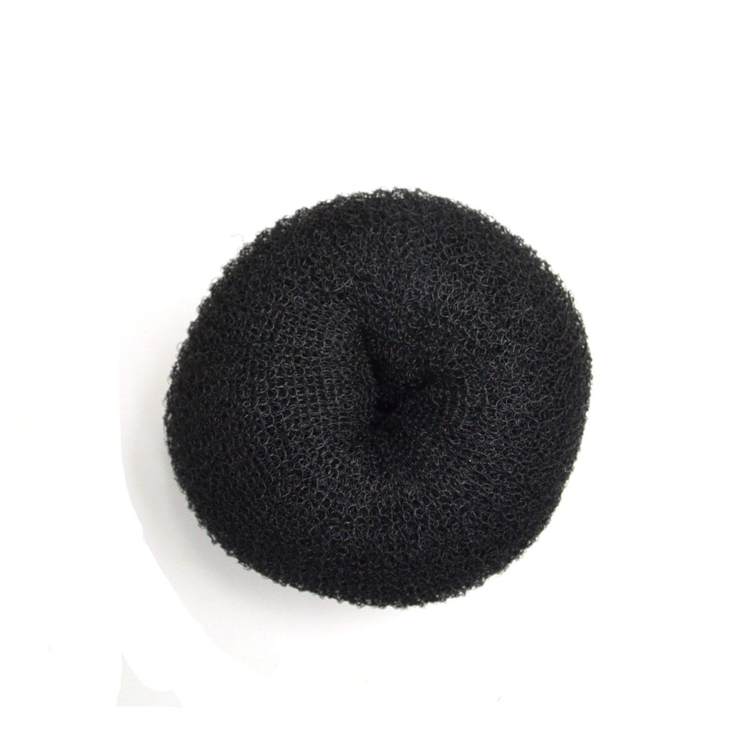 Black Medium Donut Bun Color Black - B30G