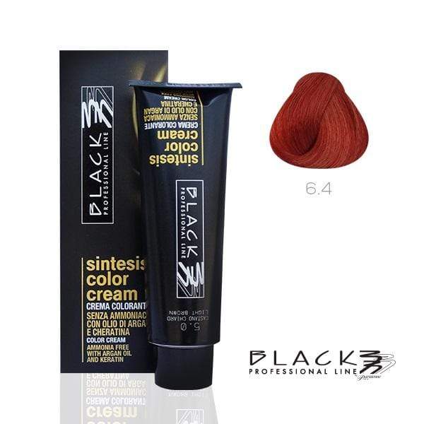 Black Sintesis Color Cream Ammonia Free Copper Dark Blond N6.4