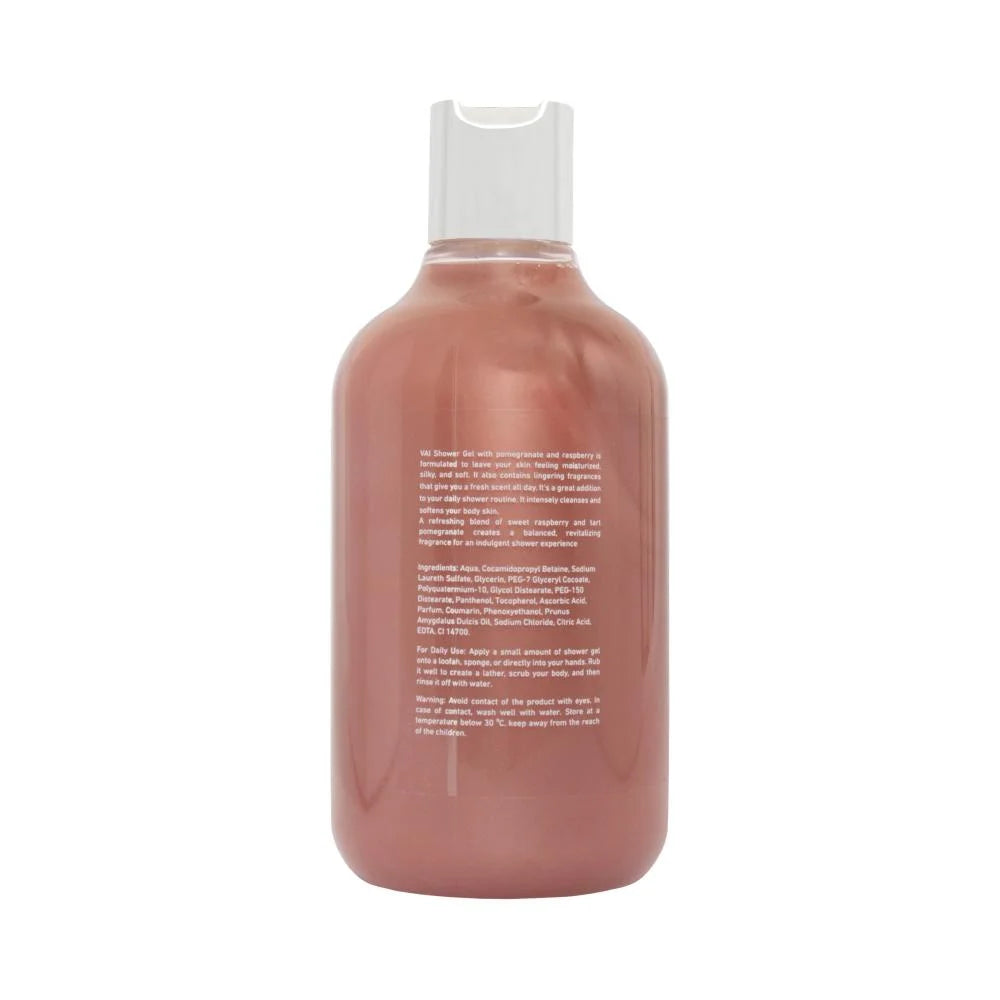 VAI Pomegranate & Raspberry Shower Gel 500ml