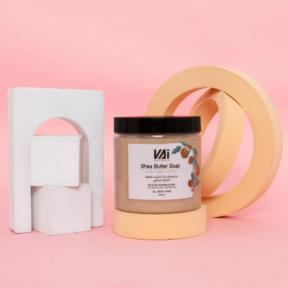 VAI Shea Butter Iced Latte Coffee Soap 500ml