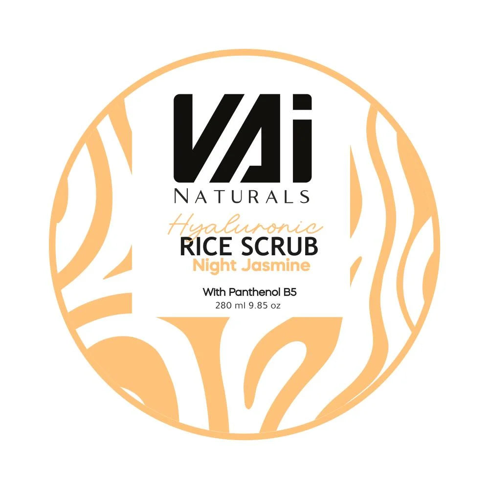 VAI Rice Body Scrub with Hyaluronic and Jasmine 280ml