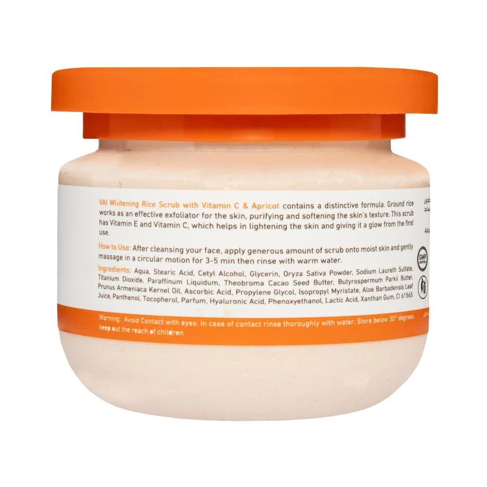 VAI Rice Body Scrub with Apricot and Vitamin C 280ml