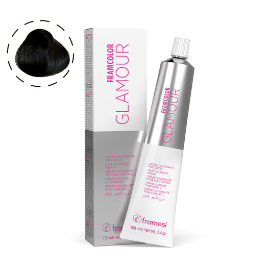 Framesi Glamour Hair Dye 1-100ml A10800