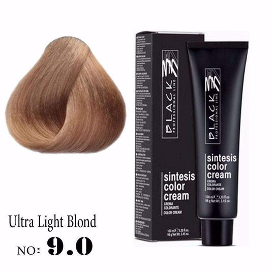 Black Sintesis Color Cream Ultra Light Blond 9.0