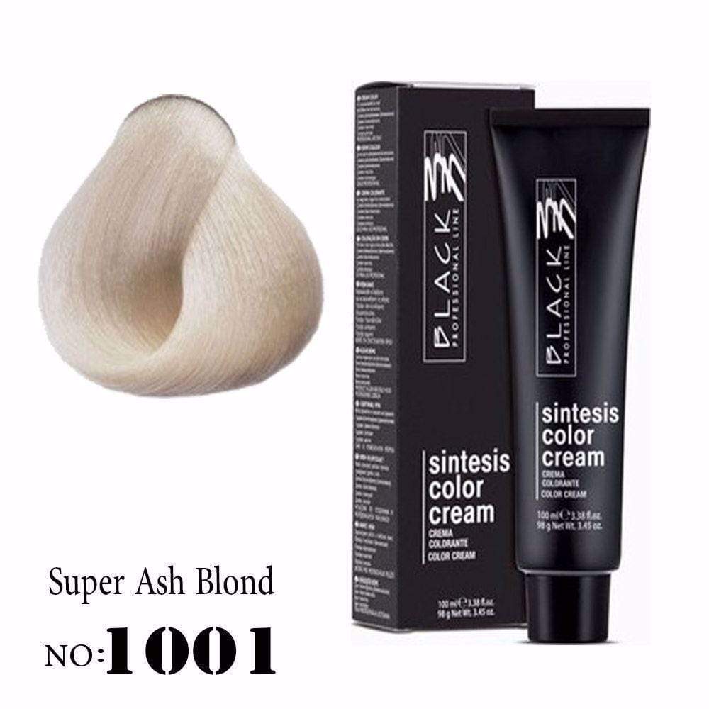 Black Sintesis Color Cream Super Ash Blonde 1001