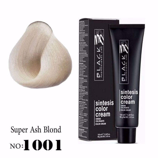 Black Sintesis Color Cream Super Ash Blonde 1001