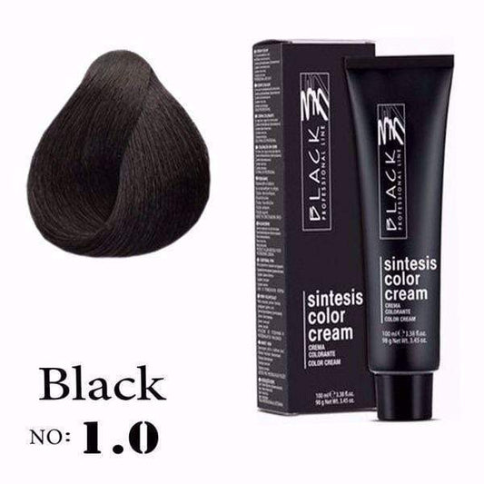 Black Sintesis Color Cream Black 1.0