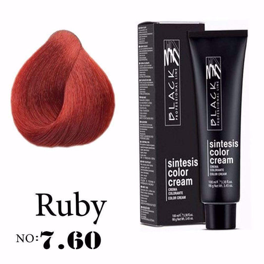 Black Sintesis Color Cream Ruby 7.60