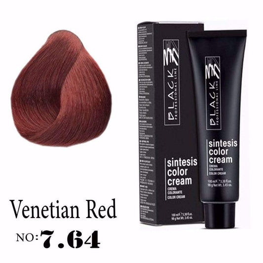 Black Sintesis Color Cream Venetian Red 7.64