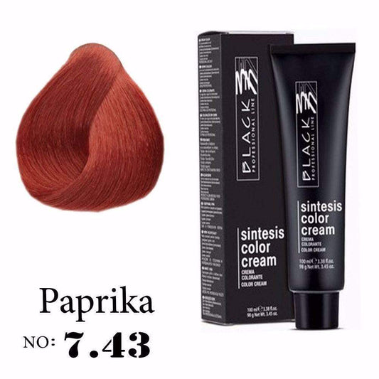 Black Sintesis Color Cream Paprika 7.43
