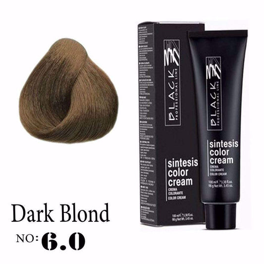 Black Sintesis Color Cream Dark Blond 6.0