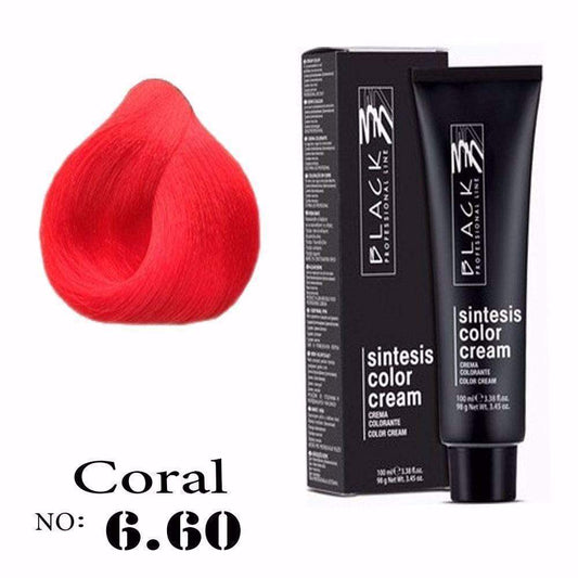 Black Sintesis Color Cream Coral 6.60