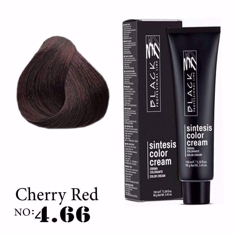 Black Sintesis Color Cream Cherry Red 4.66