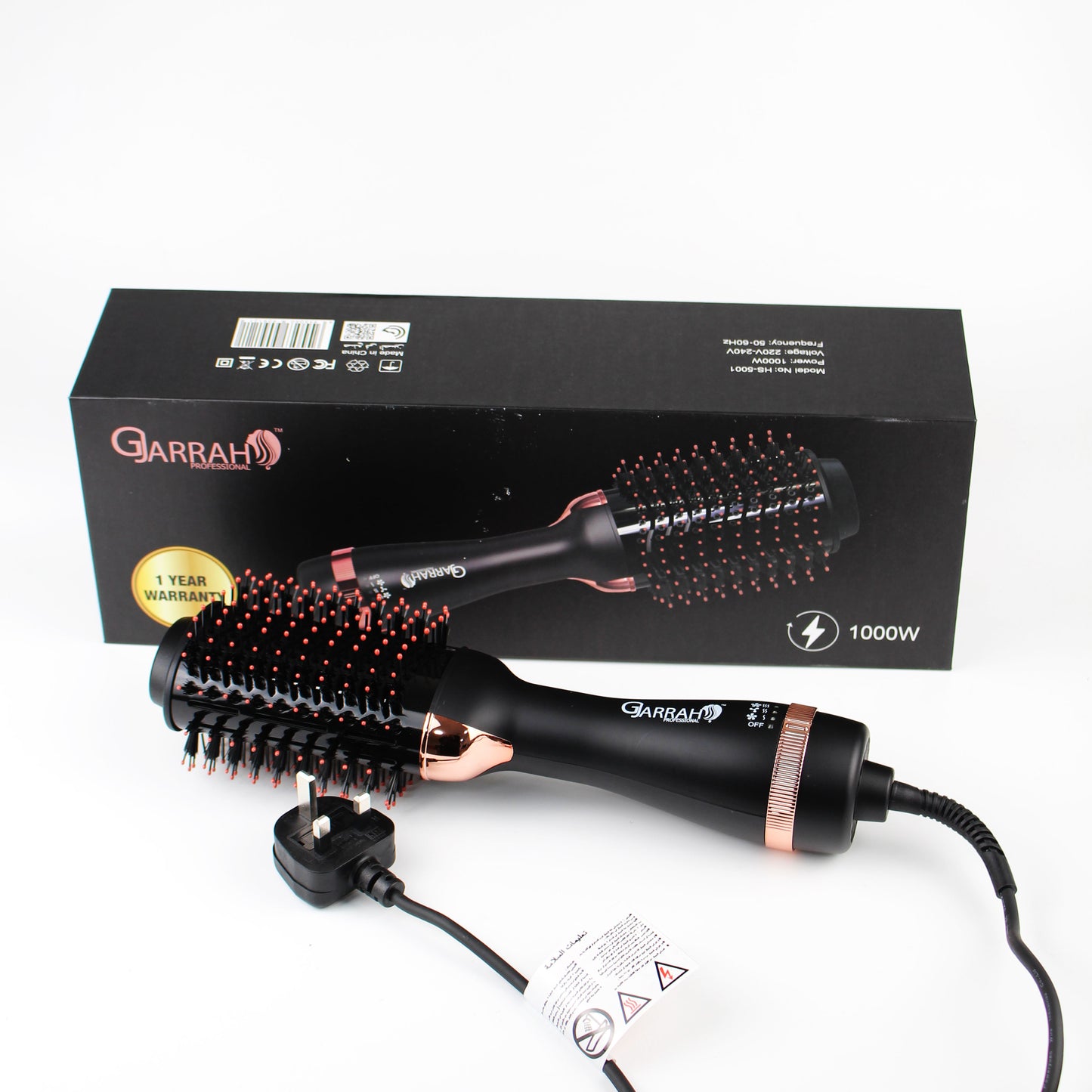 GJARRAH 3 in 1-hair straightener&hair curler &hair dryer-HS 5001