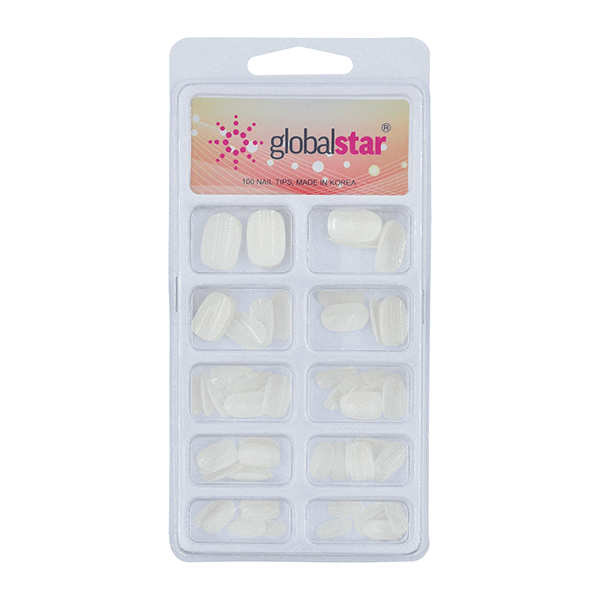 Globalstar Natural Nail Tips 1x100Pcs TR-13