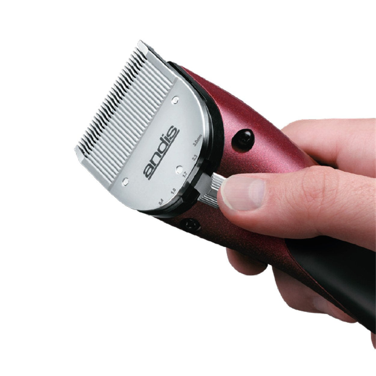ANDIS Ionica Clipper Adjustable Blade Clipper 68225, Cordless clipper with 5-position adjustable blade, Magnetic motor trimmer, the professional standard.