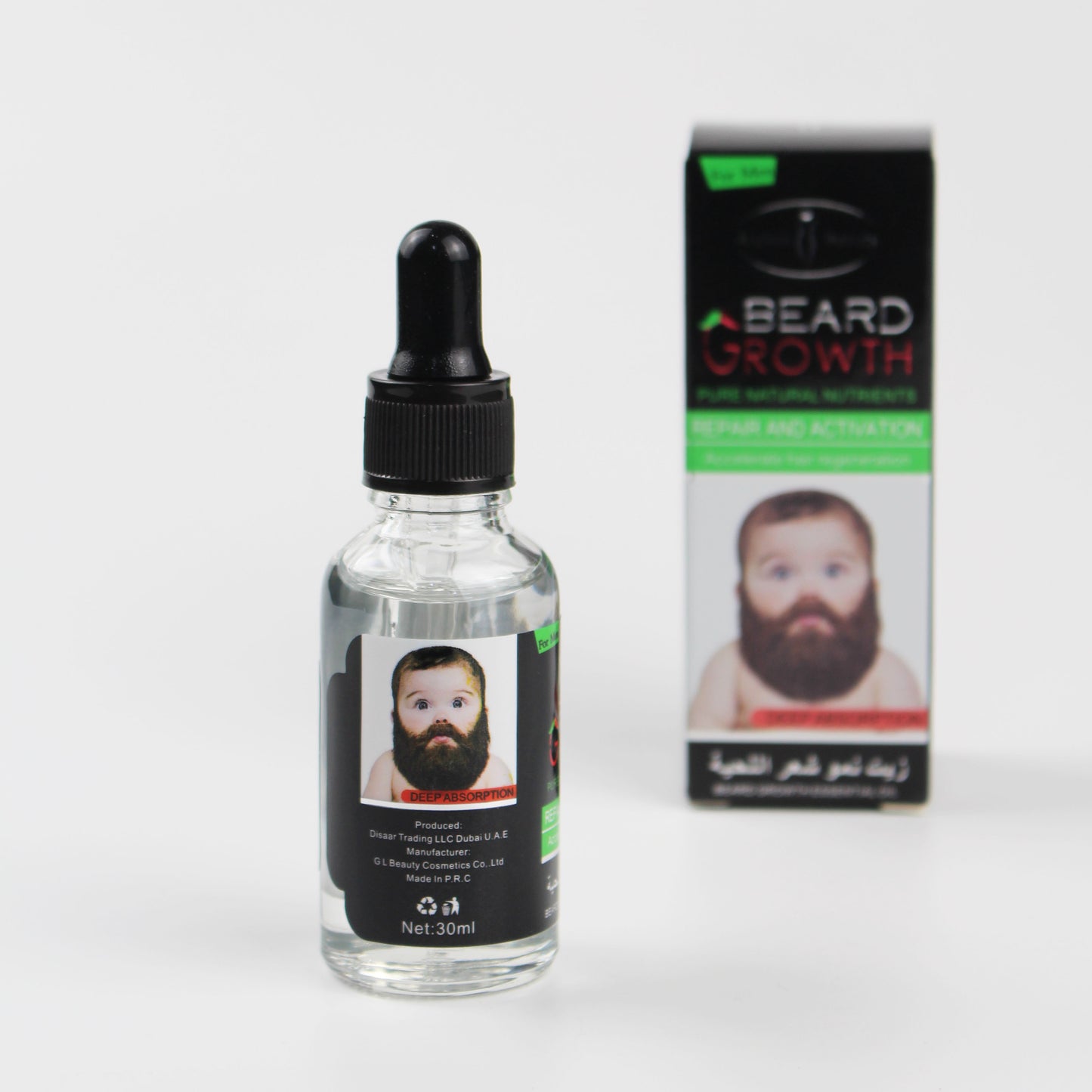 BEARD GROWTH -ACCELERATE HAIR REGENERATION