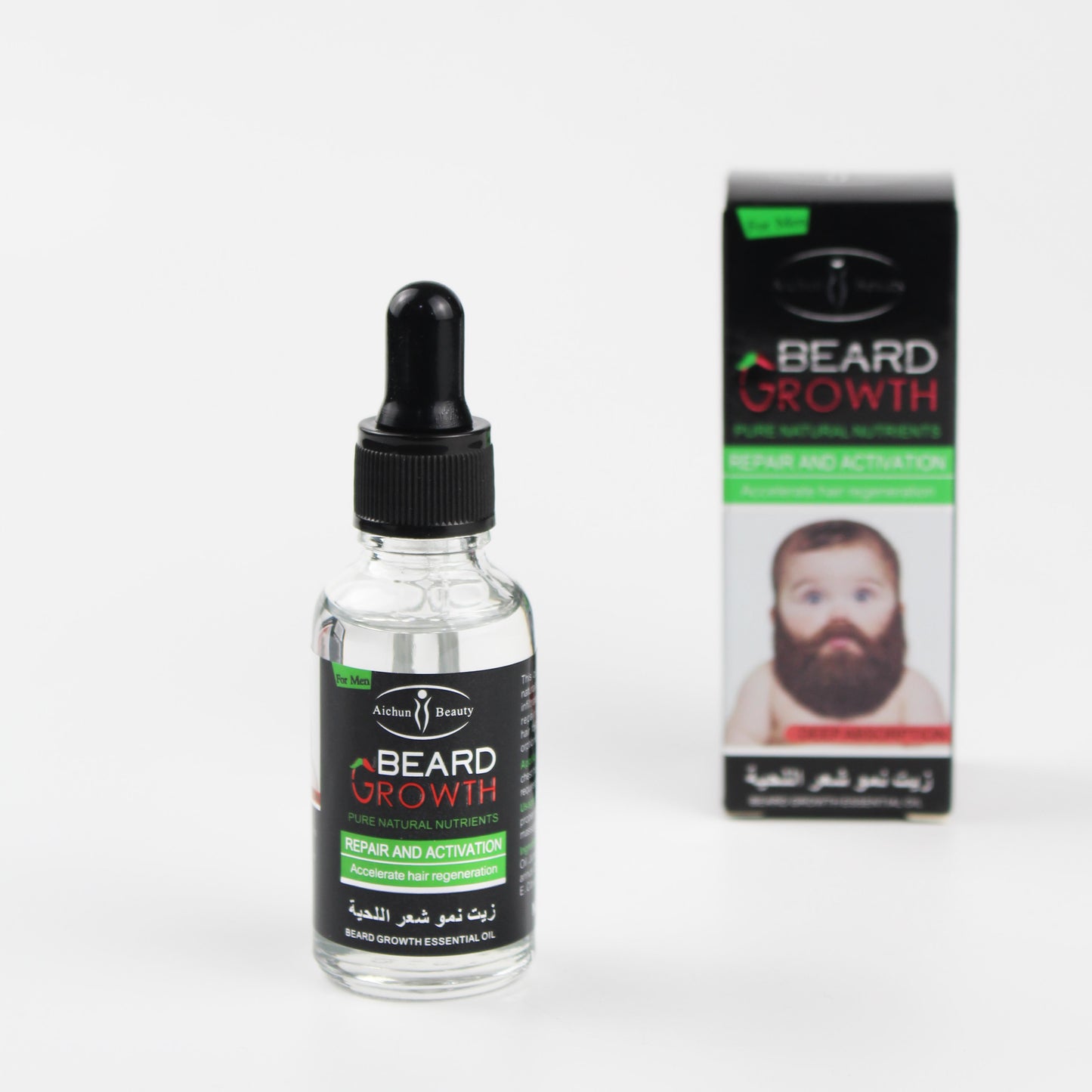 BEARD GROWTH -ACCELERATE HAIR REGENERATION