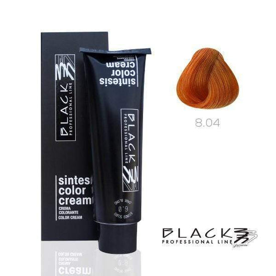 Black Sintesis Color Cream Saffron 8.04