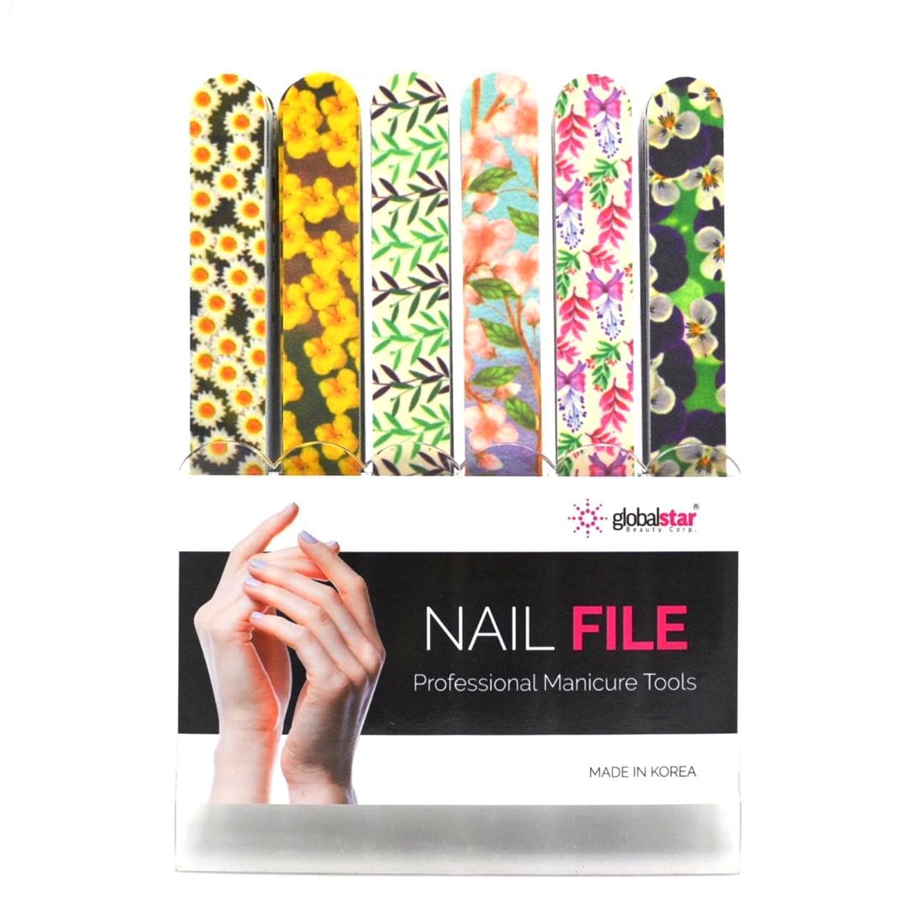 Globalstar Flower Design Nail File CB3F