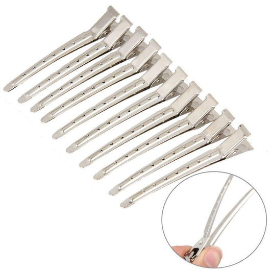 Beautystar Professional Salon Stainless Hair Clips 1 Dozen - CH85239