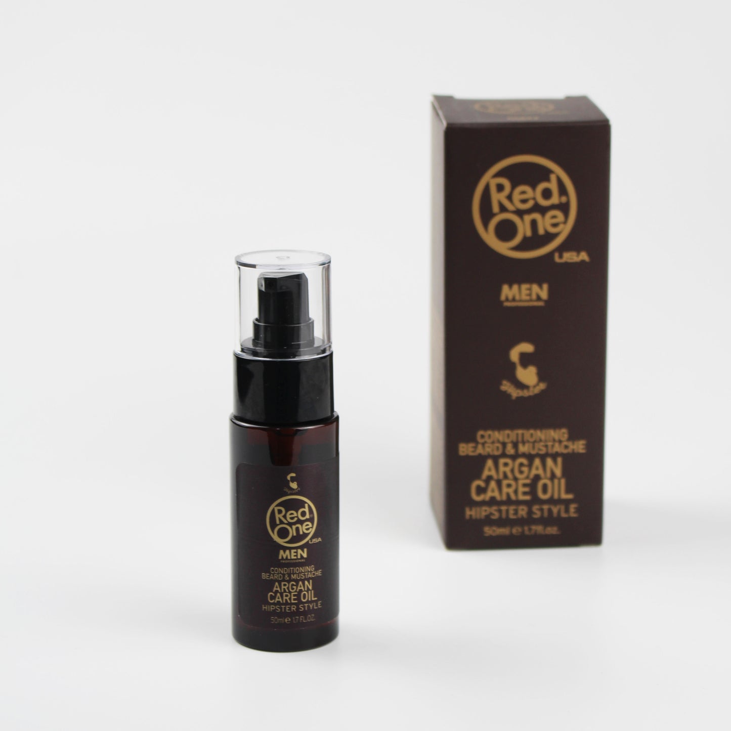 Red One - Beard and Moustache Argan Care Oil 50ml