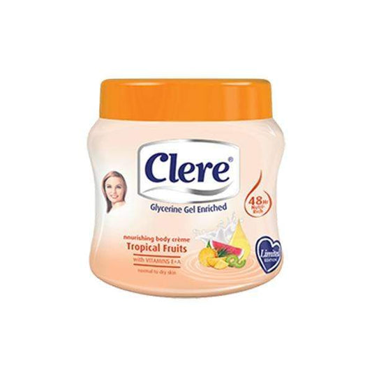 Clere Nourishing Tropical Fruit body creme 500ml