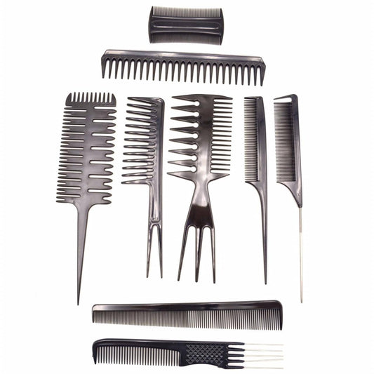 Globalstar 9 Pieces Salon Hair Styling Comb
