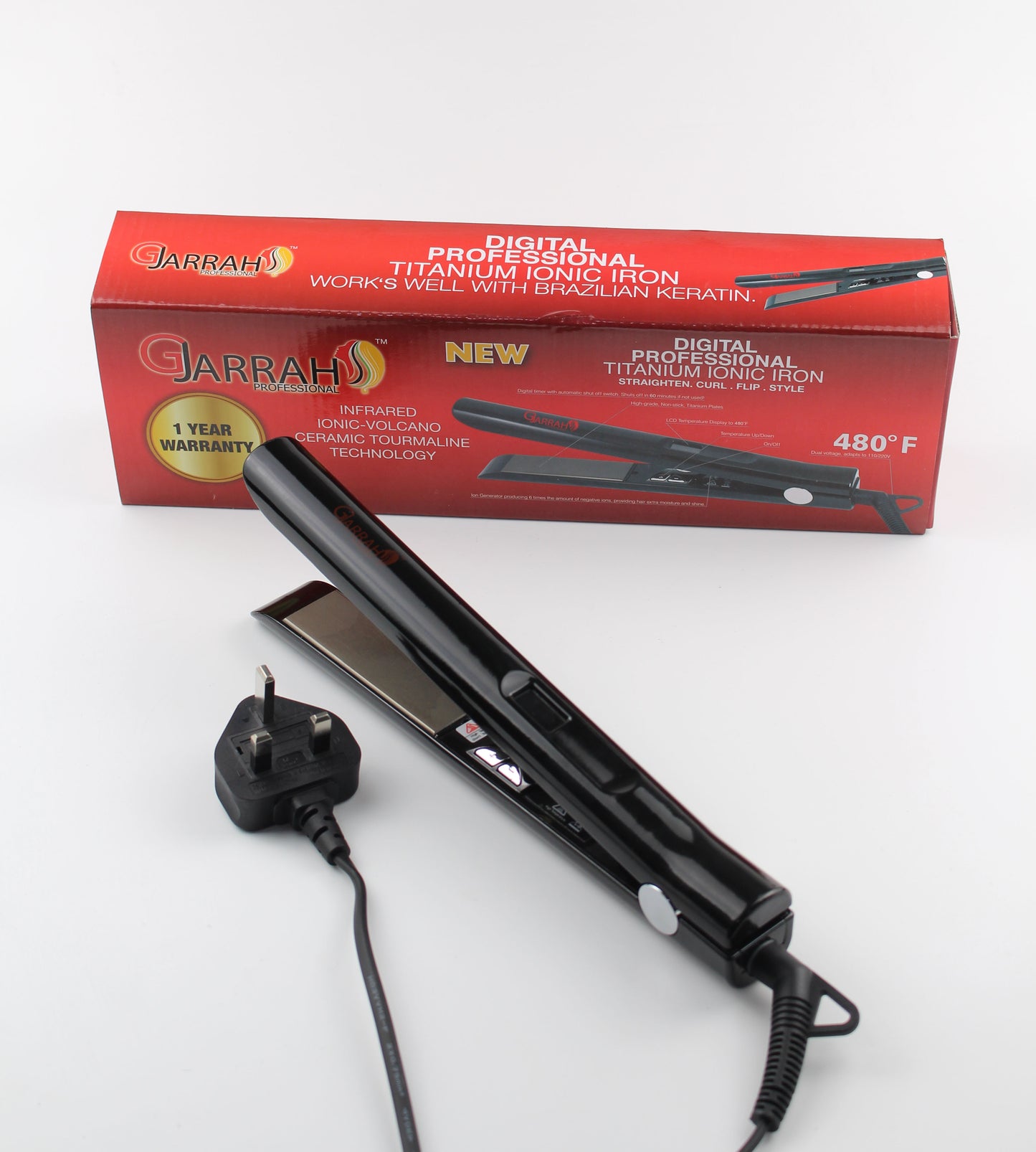 GJARRAH -Digital professional vibration hair iron (FL-1012)