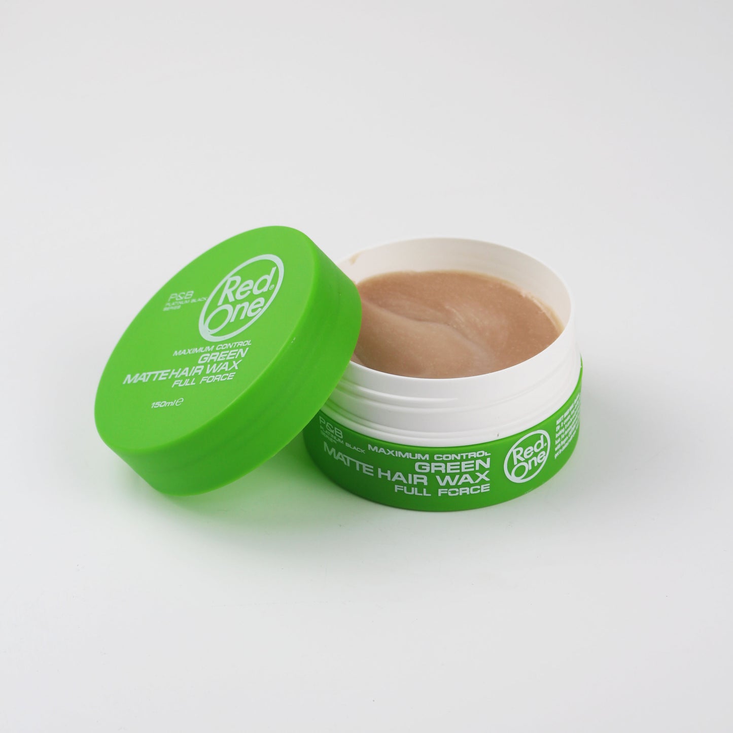 GREEN MATTE HAIR WAX-red one