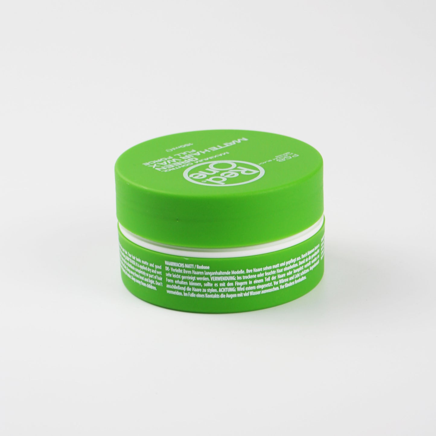 GREEN MATTE HAIR WAX-red one