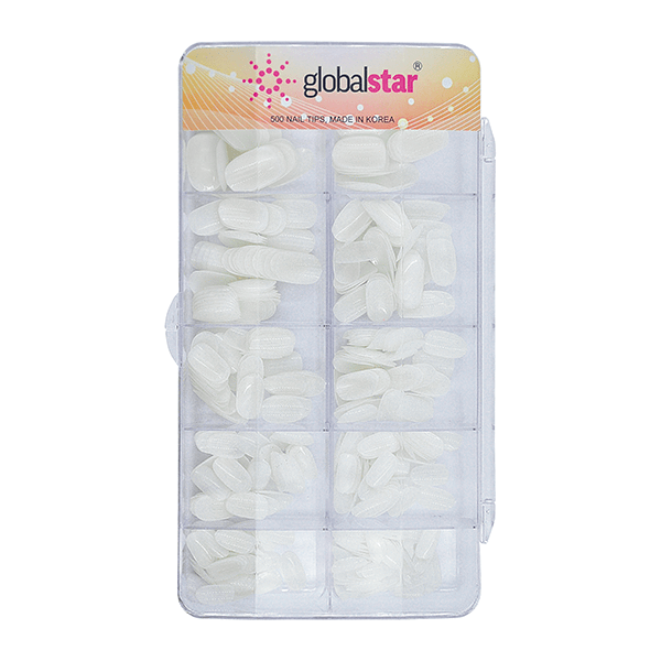 Globalstar Natural Nail Tips 1x500Pcs TR-13