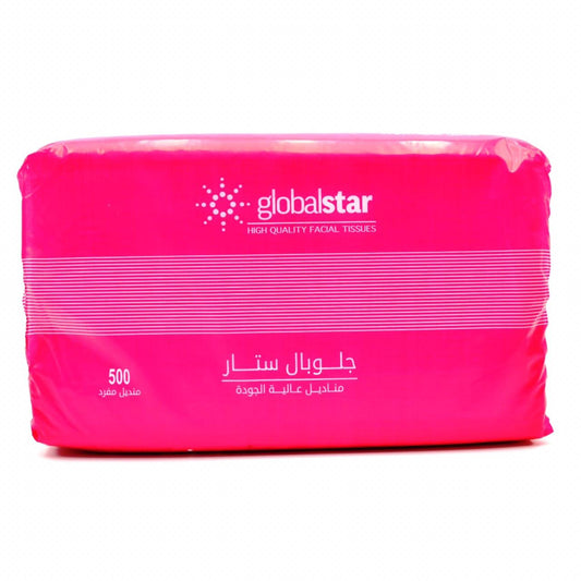 Globalstar High Quality Facial Tissue 500 sheets - 3163