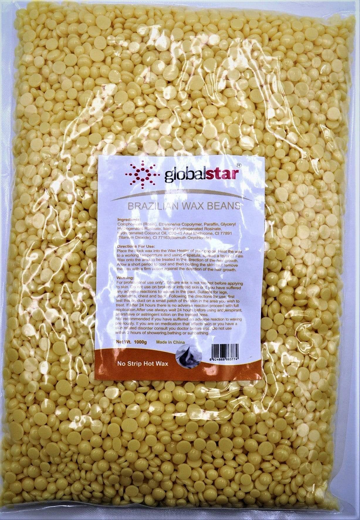 Globalstar Hair Removal Wax Beans - 1000g