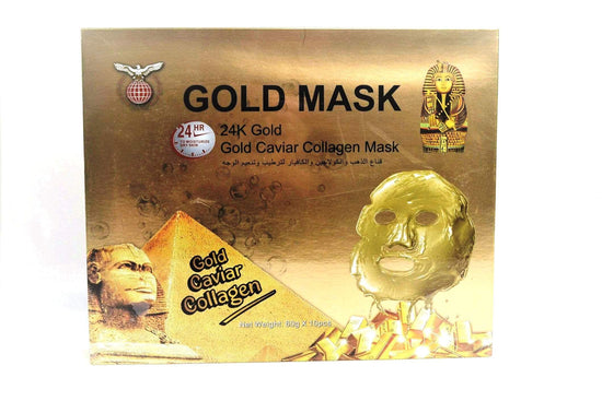 Black Gold Caviar Collagen Mask - 60gx10pcs