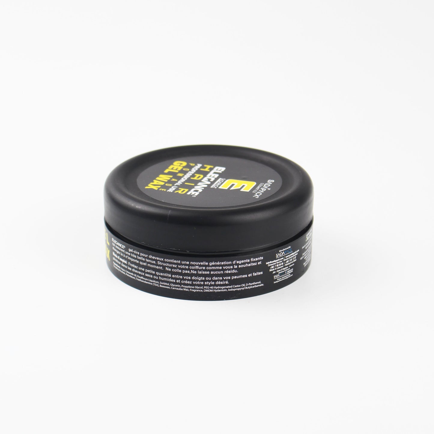 elegance-HAIR POMADE-GEL WAX-YELLOW